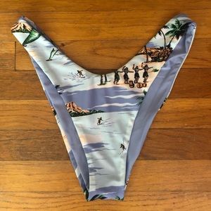 Aerie High-Cut Cheekier Swim Bottoms